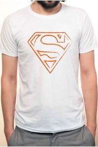 Tricou Orange Superman